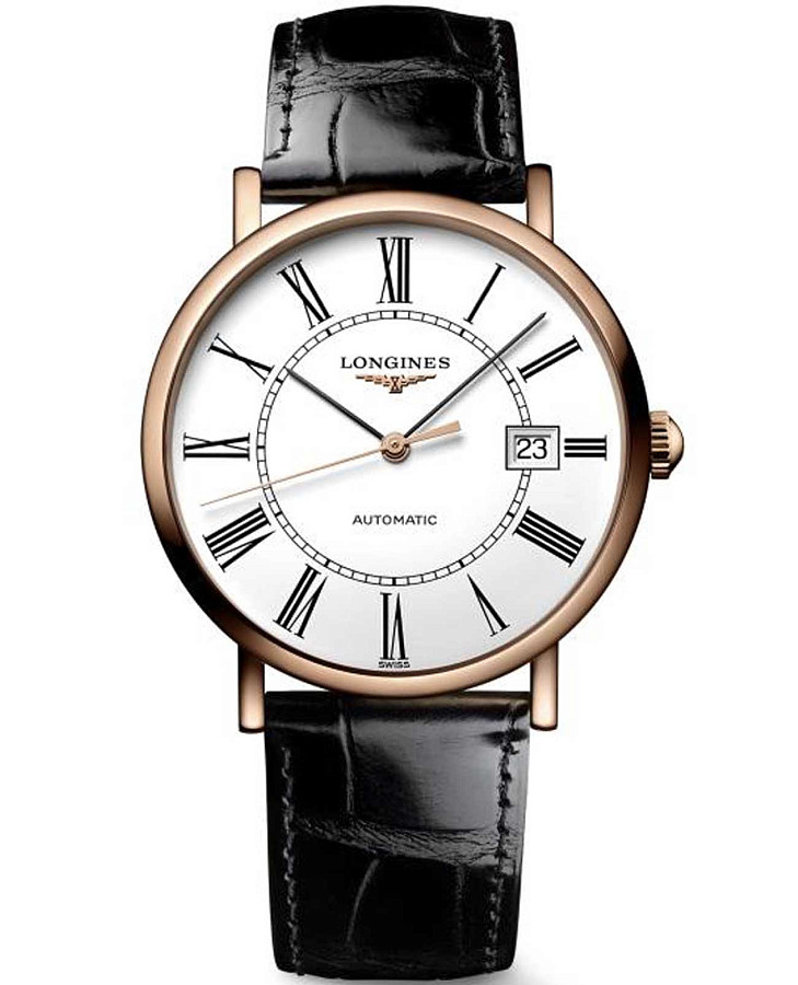 Часы Longines Elegant Collection L4.787.8.11.4 — мужские, белый