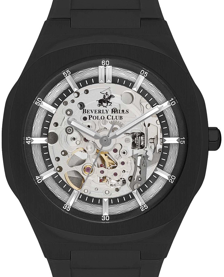 Часы Beverly Hills Polo Club BP3543X.651 — серебристый, металл сталь