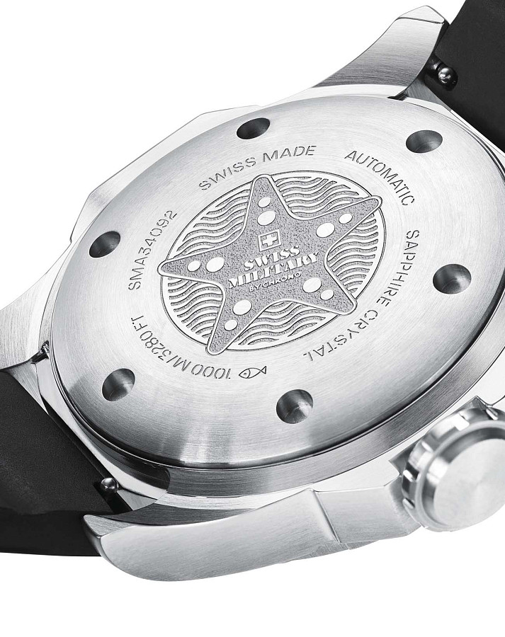 Часы Swiss Military by Chrono SMA34092.09 — мужские, каучук