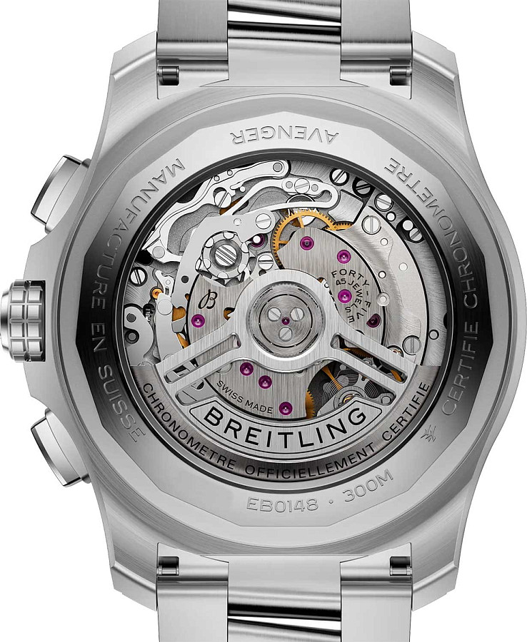Часы Breitling Super Avenger B01 Chronograph 46 mm EB0148101C1E1 — артикул EB0148101C1E1