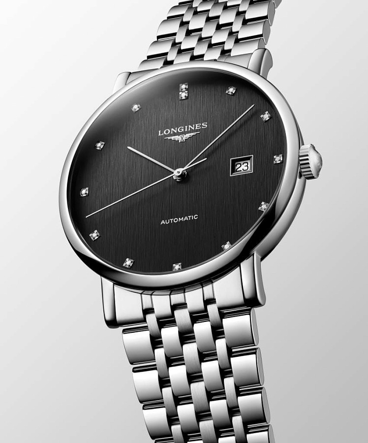 Часы Longines Elegant Collection L4.911.4.78.6 — нержавеющая сталь, мужские