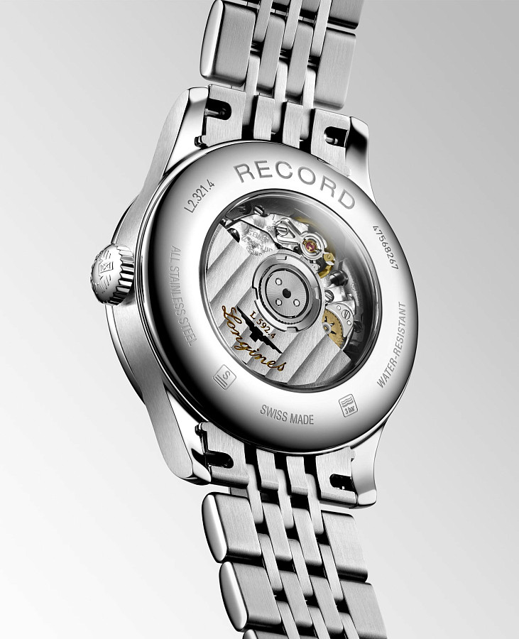 Часы Longines Record Collection L2.321.4.11.6 — сталь металл, Швейцария