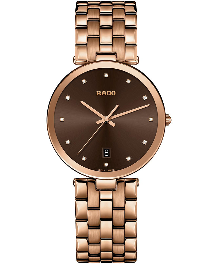 Часы Rado Florence R48889743 — женские, коричневый