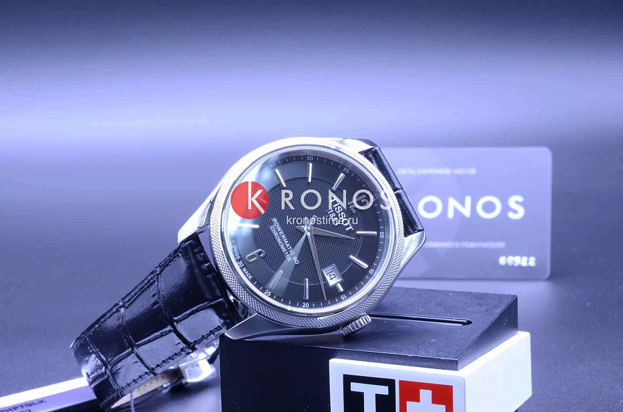 Часы Tissot Ballade Powermatic 80 COSC T108.408.16.057.00 — механические, Швейцария, мужские