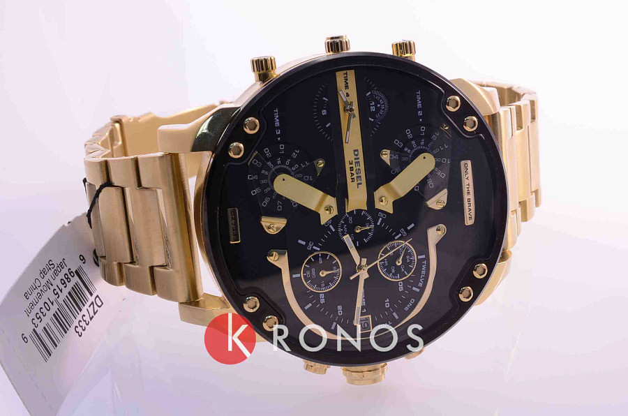 Часы Diesel Mr. Daddy 2.0 DZ7333 — кварцевые, сталь металл