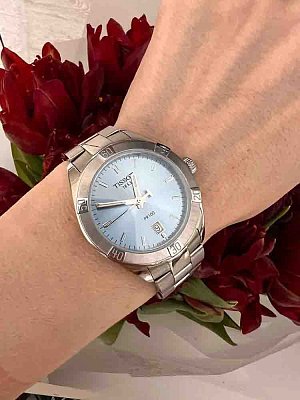 Фото покупателя: Швейцарские наручные часы Tissot PR 100 Lady Sport Chic T101.910.11.351.00