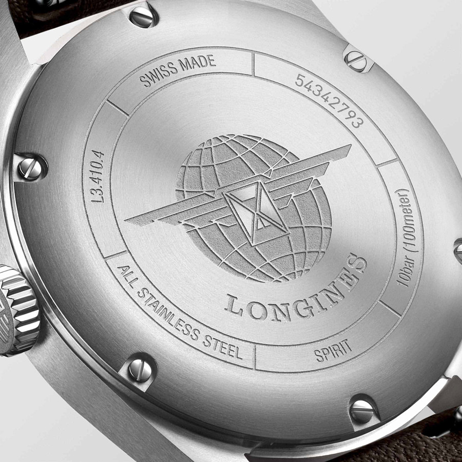 Часы Longines Spirit L3.410.4.53.0 — механические, Швейцария, мужские