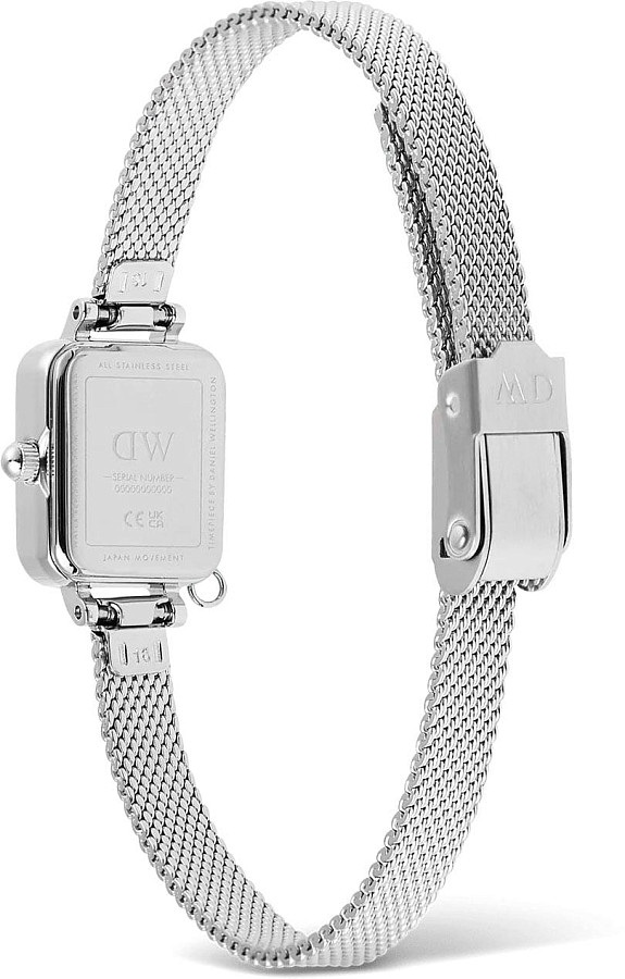 Часы Daniel Wellington Quadro Mini Crystal Zodiac Sterling DW00100750 — сталь металл, Швеция