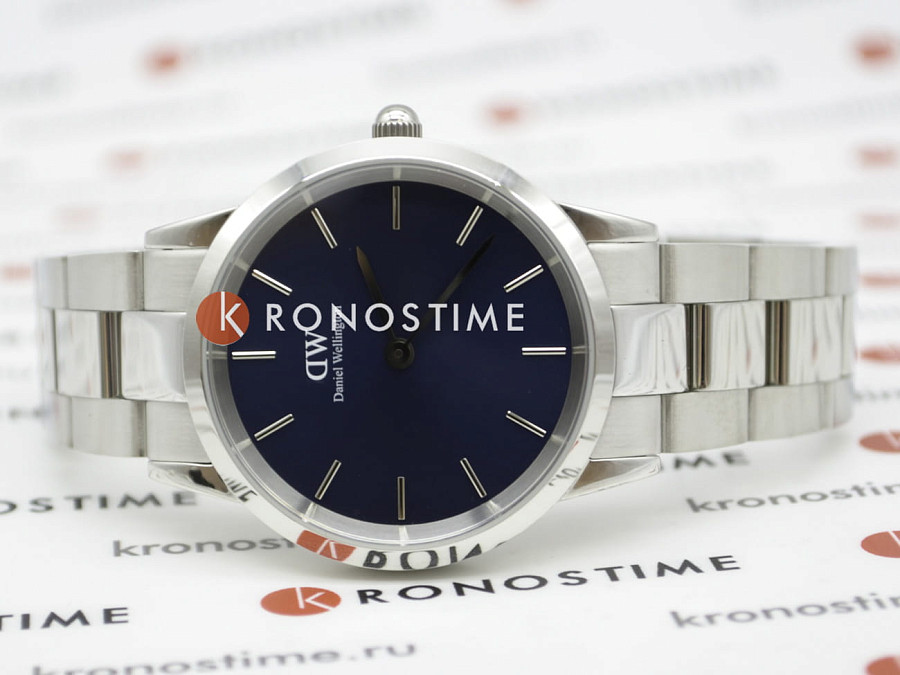 Часы Daniel Wellington Iconic Link Arctic DW00100458 — Швеция, кварцевые