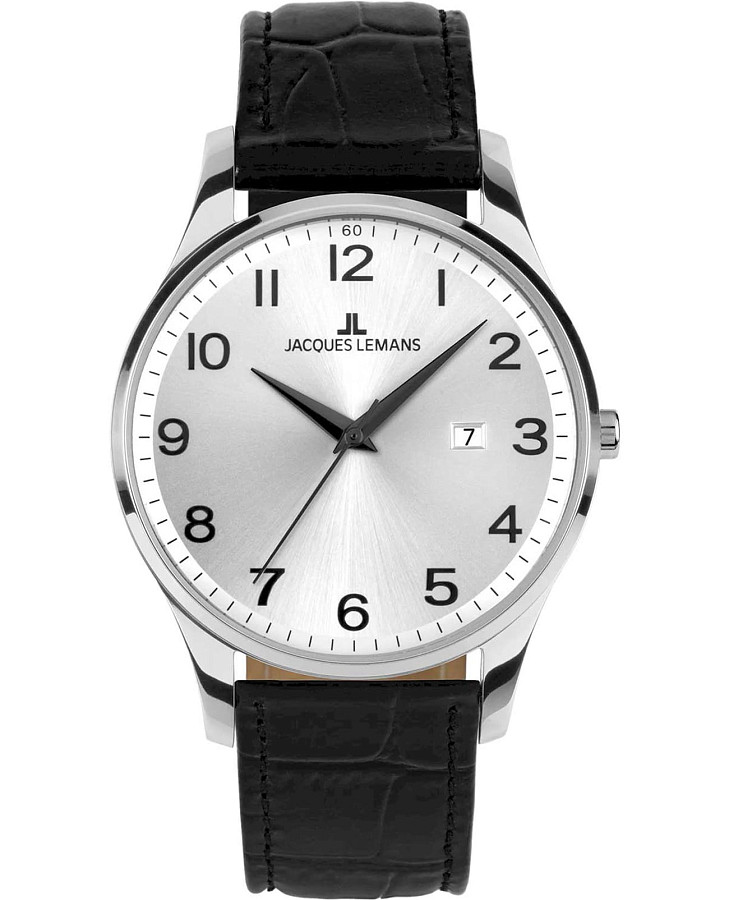 Часы Jacques Lemans Classic 1-2216C — женские, серебристый