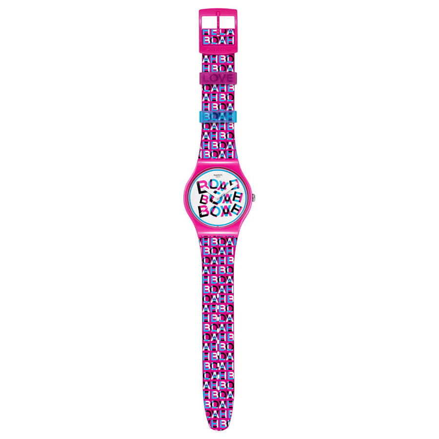 Часы Swatch LOVE & BLAH SO29Z156 — пластик, Швейцария