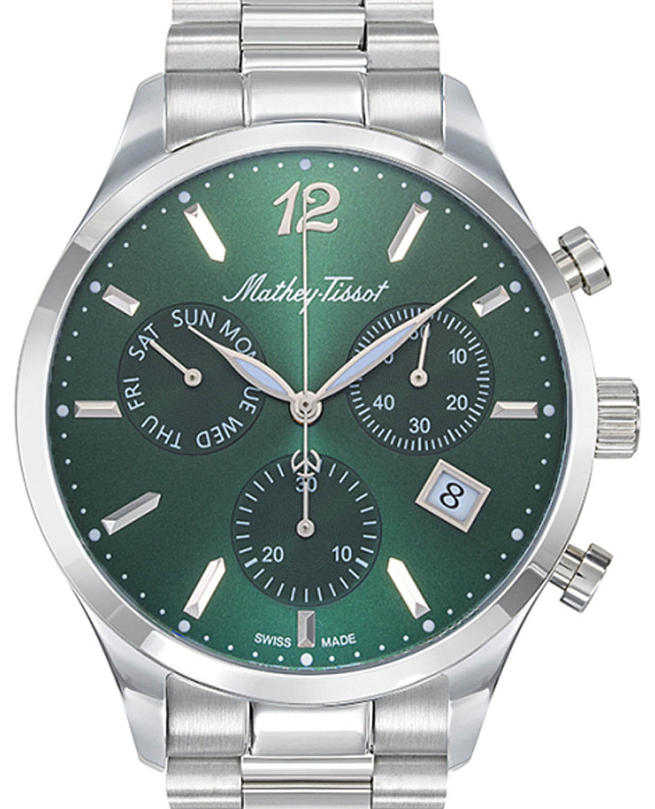Часы Mathey-Tissot Urban H411CHAV — кварцевые, металл сталь