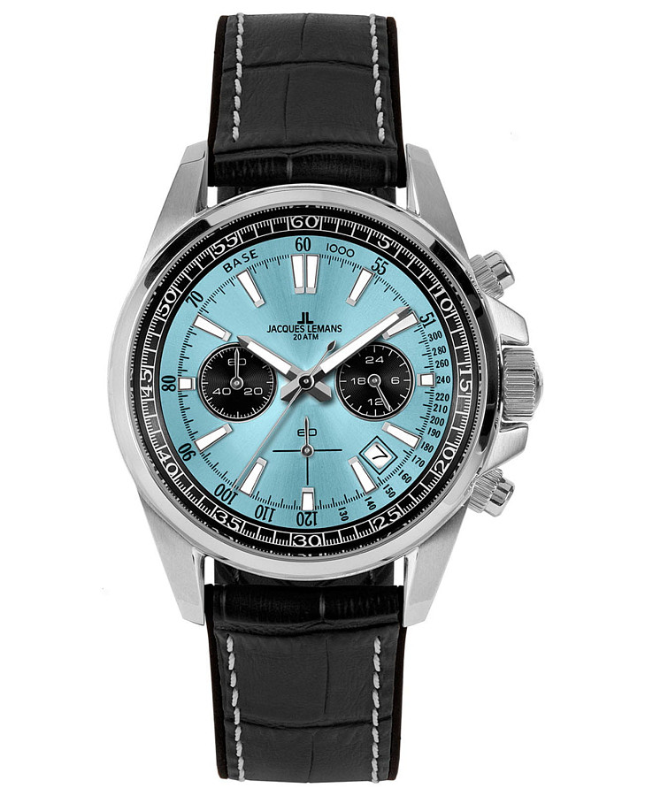 Часы Jacques Lemans Liverpool 1-2117R — мужские, голубой