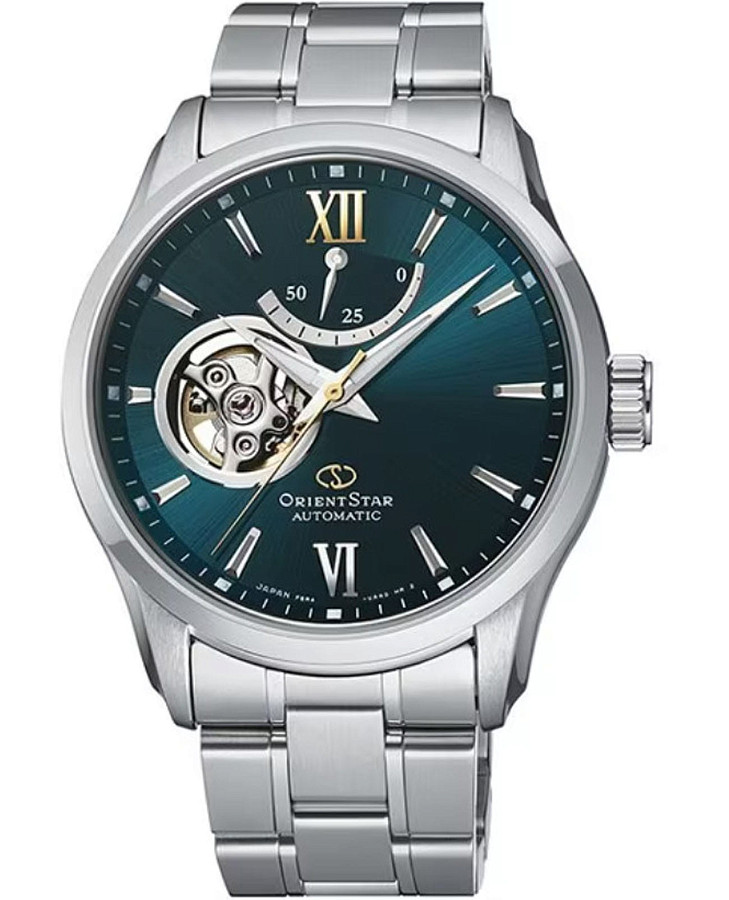Часы Orient Star RE-AT0003E (RK-AT0003E) — мужские, зеленый