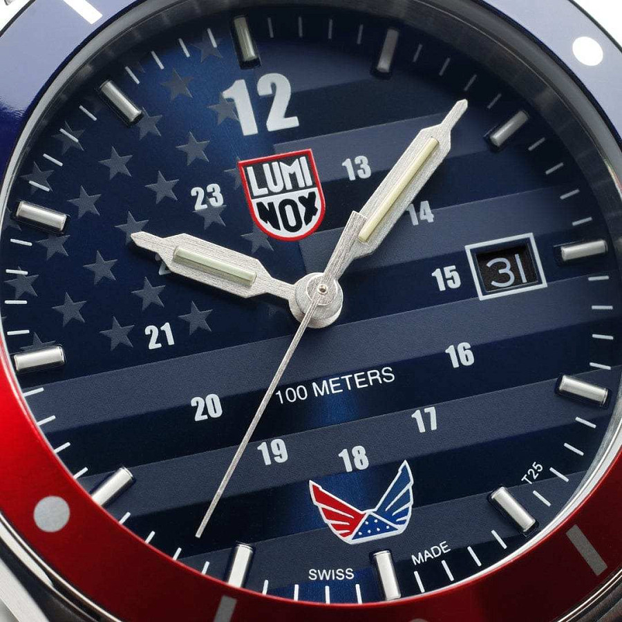 Часы Luminox x Volition America Minuteman XS.0914.VOL — нержавеющая сталь 316l, мужские