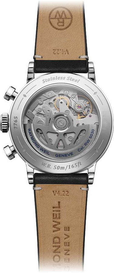 Часы Raymond Weil Millesime Tri-Compax 7765-STC-20001 — сталь металл, Швейцария