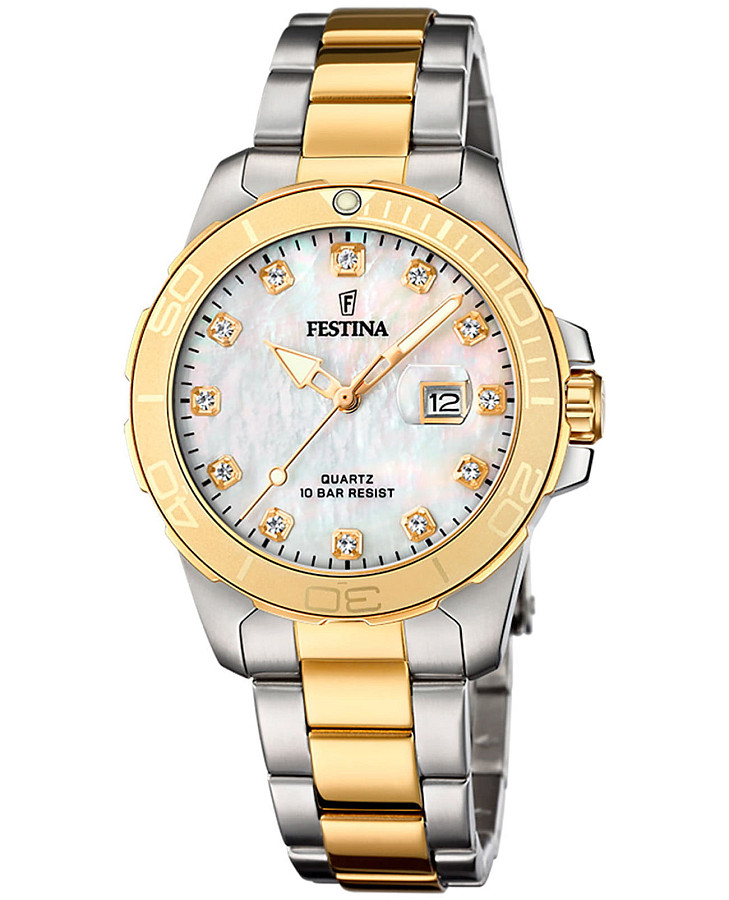 Часы Festina Boyfriend F20504/2 — женские, перламутровый