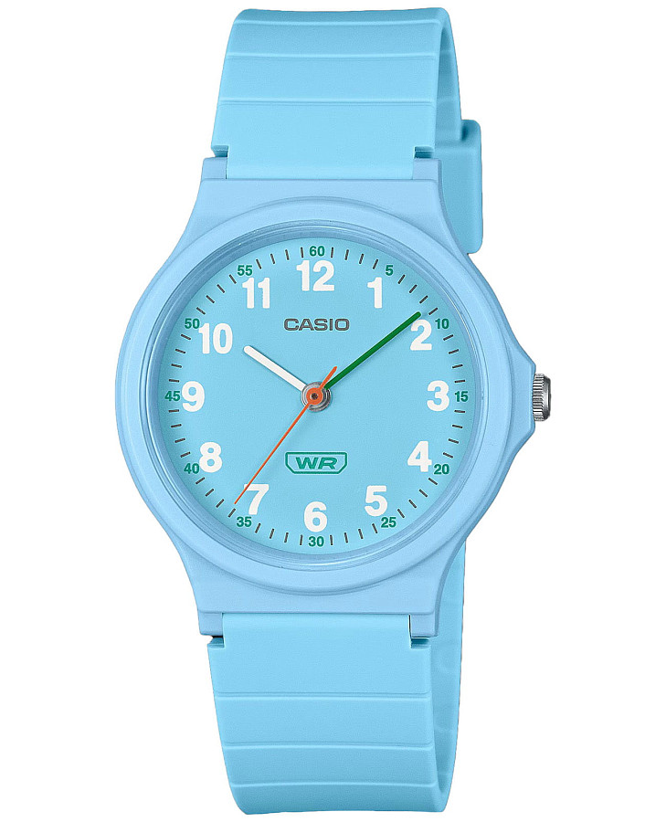 Часы Casio LQ-24B-2B — женские, голубой
