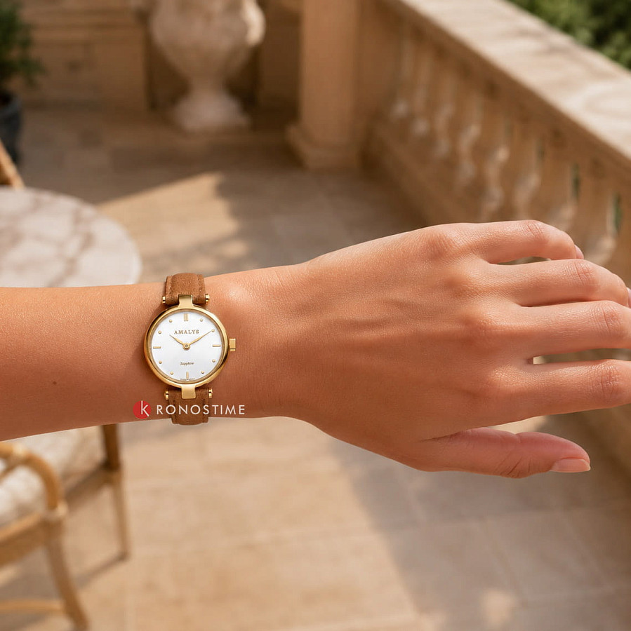 Часы Amalys Simone AMW-244 — кожаный, женские