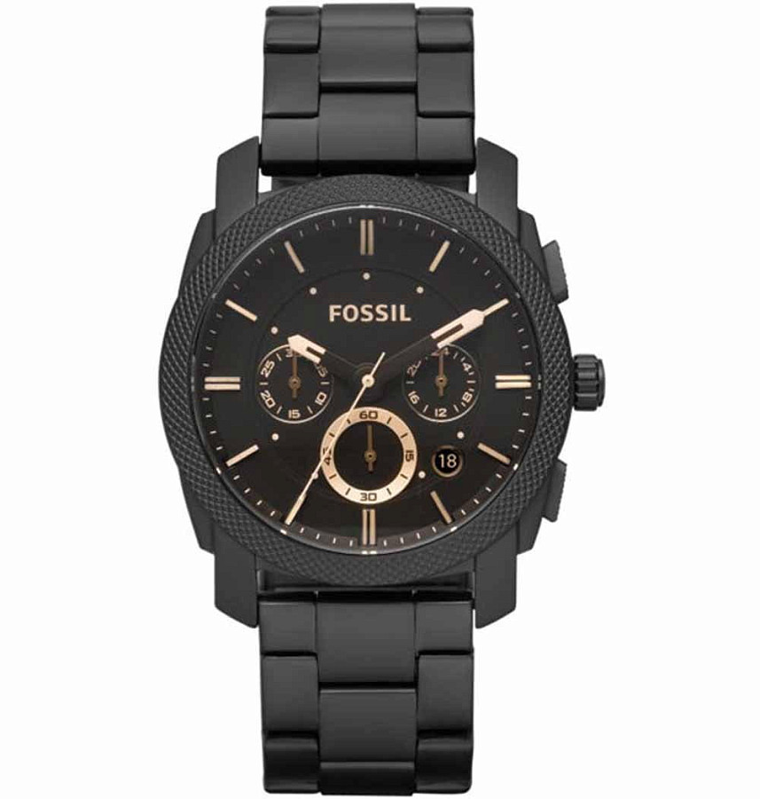 Часы Fossil Carlie FS4682 — мужские, черный