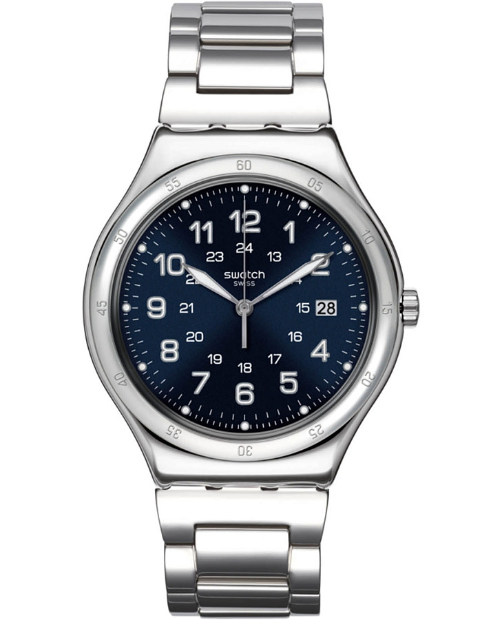 Часы Swatch I Big Classic YWS420GC — мужские, синий
