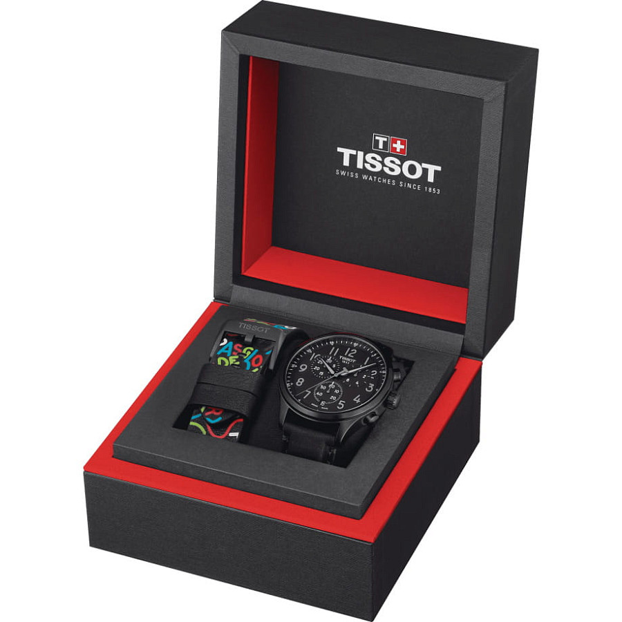 Часы Tissot Chrono XL Special Editon Roglic T116.617.36.052.04 — кварцевые, сталь металл