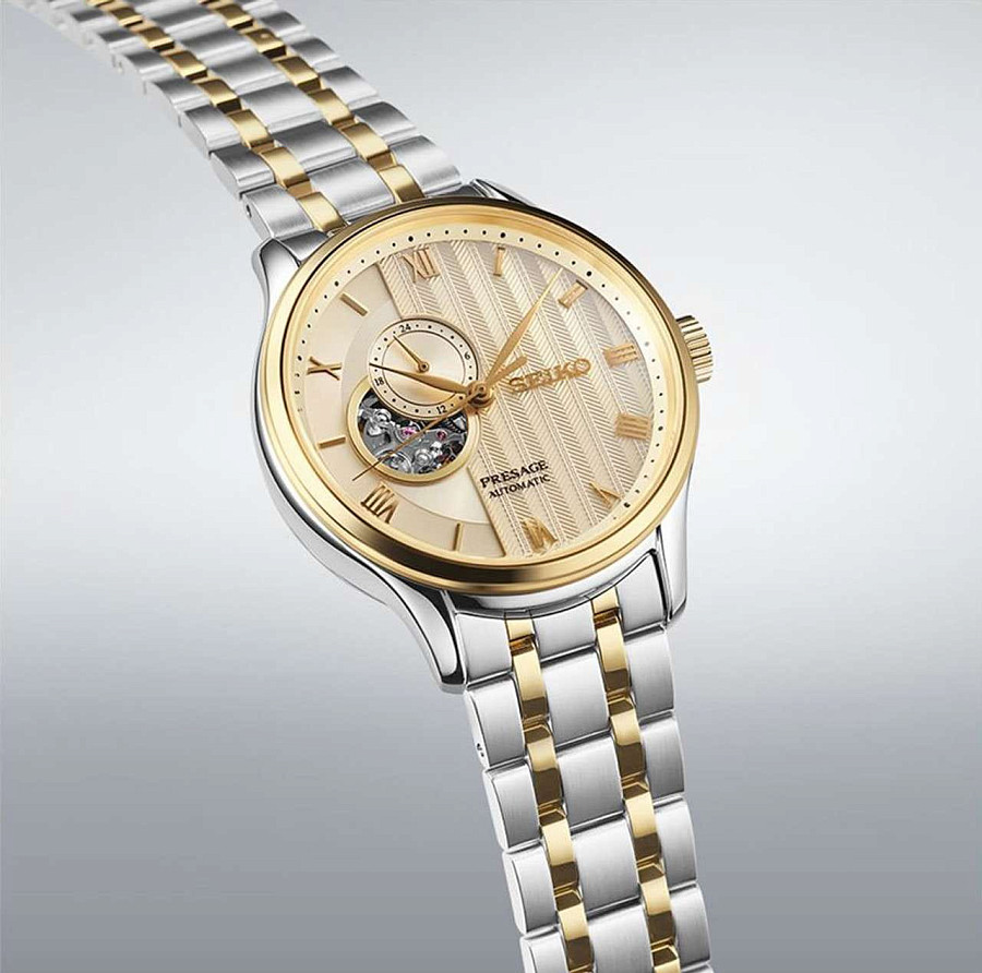 Часы Seiko Presage SSA464J1 — механические, металл сталь