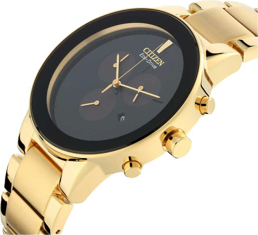 Часы Citizen Eco-Drive Axiom AT2242-55E — сталь металл, Япония