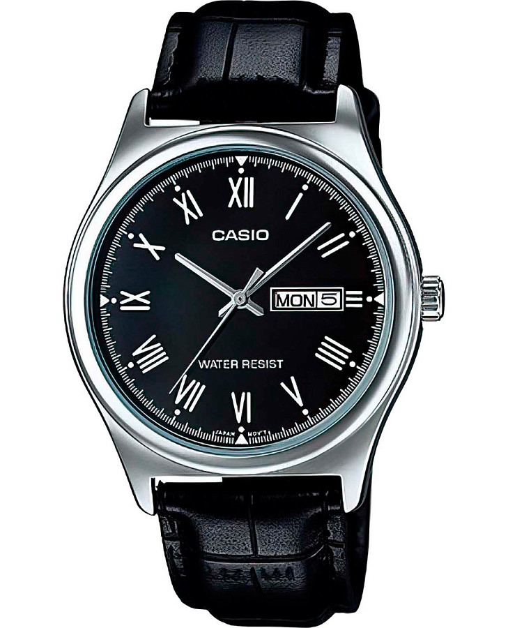 Часы Casio Collection MTP-V006L-1B — мужские, черный