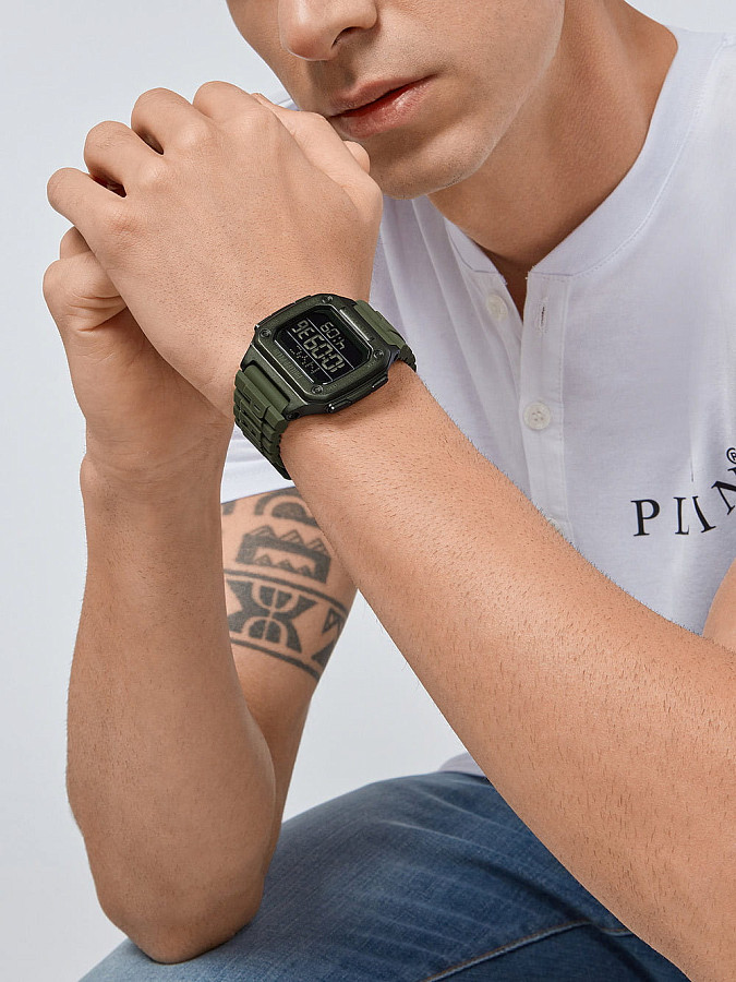 Часы Philipp Plein Hyper Shock PWHAA0421 — кварцевые, металл сталь