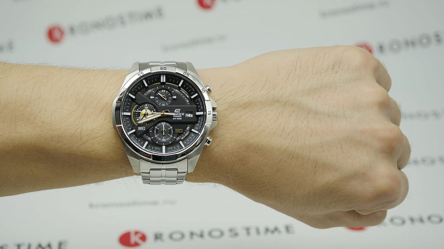Часы Casio Edifice EFR-556D-1A — металл сталь, нержавеющая сталь