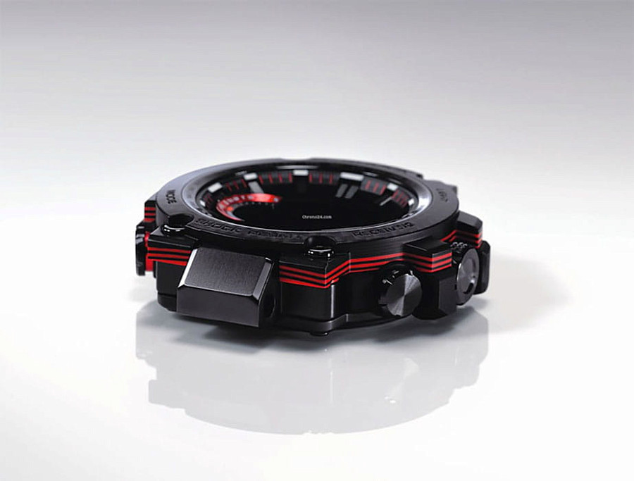 Часы Casio G-Shock Premium MTG-B1000XBD-1A — черный, сталь металл карбон