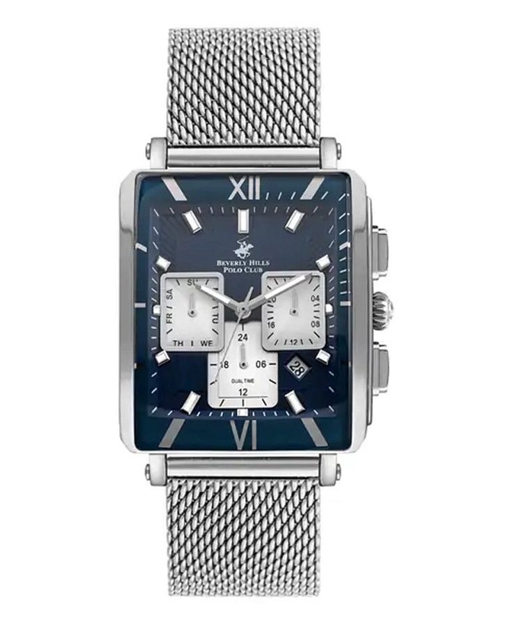 Часы Beverly Hills Polo Club BP3283X.390 — мужские, синий