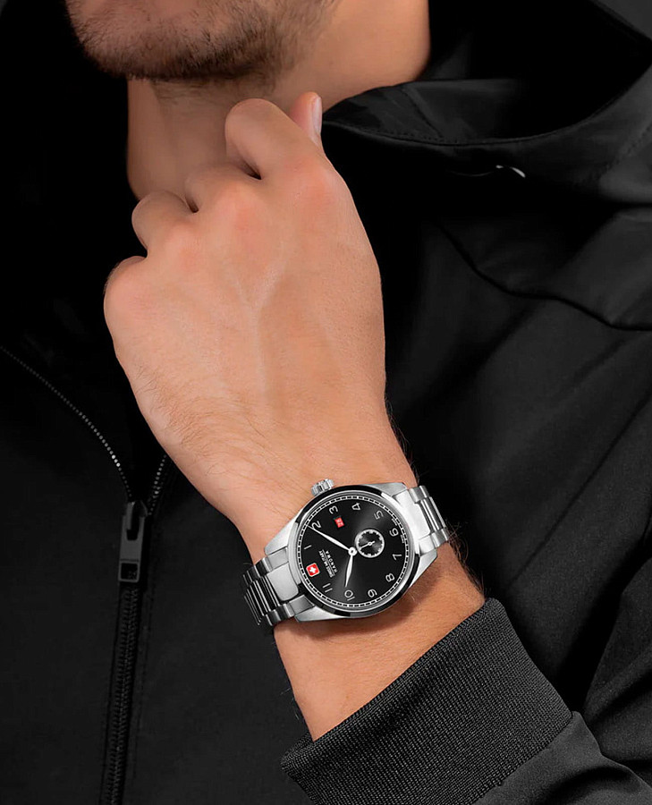 Часы Swiss Military Hanowa Lynx SMWGH0000704 — нержавеющая сталь, мужские