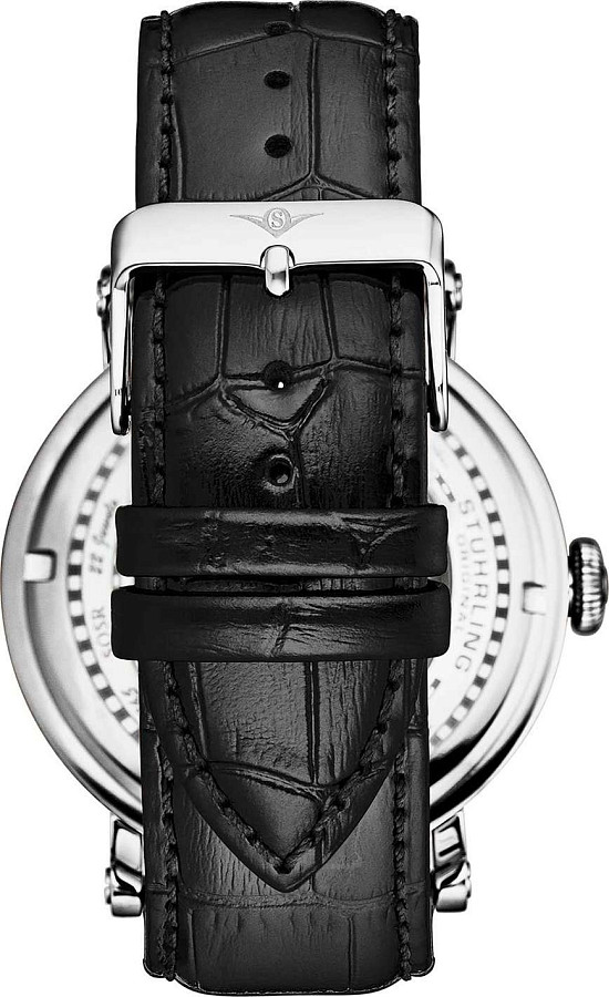 Часы Stuhrling Majestic 1015.01 — механические, сталь металл
