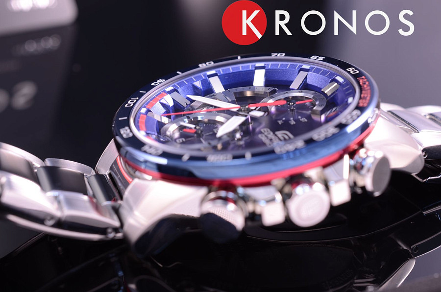 Часы Casio Edifice EQB-900TR-2A — сталь металл, Япония