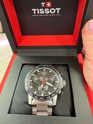 Фото покупателя: Швейцарские наручные часы Tissot SuperSport Chrono T125.617.11.051.00 с хронографом