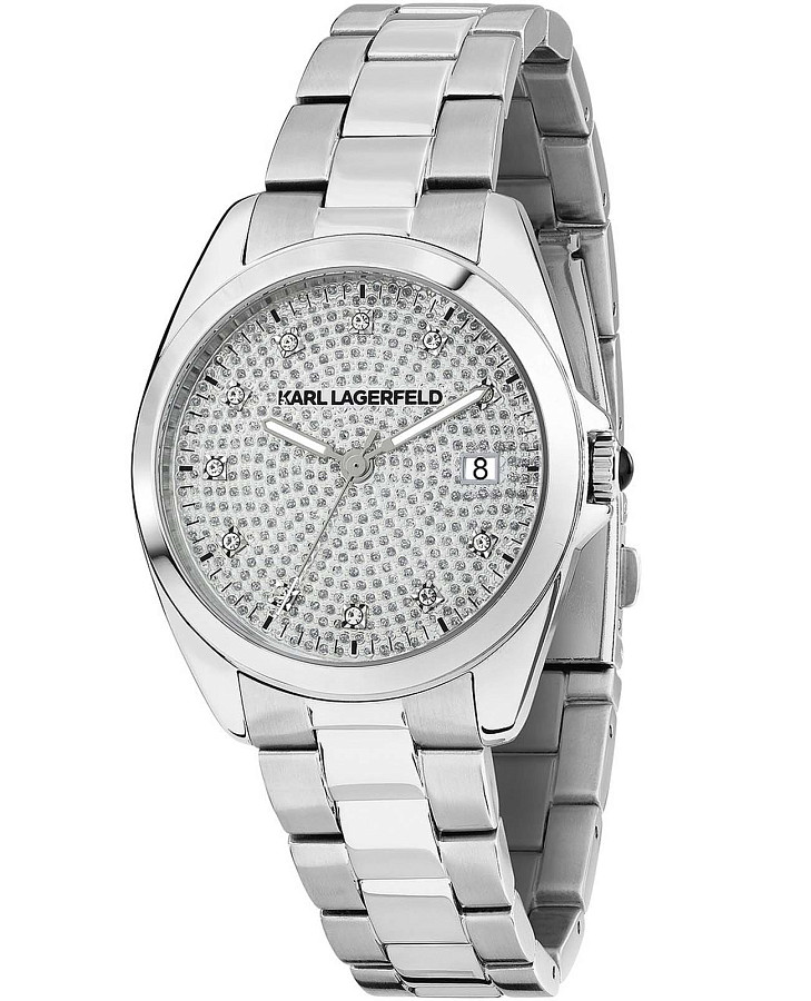 Часы Karl Lagerfeld Round Essentials R0553101509 — женские, серебристый