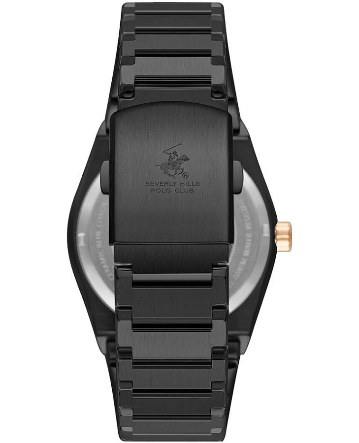 Часы Beverly Hills Polo Club BP3731X.070 — нержавеющая сталь с pvd-покрытием, мужские