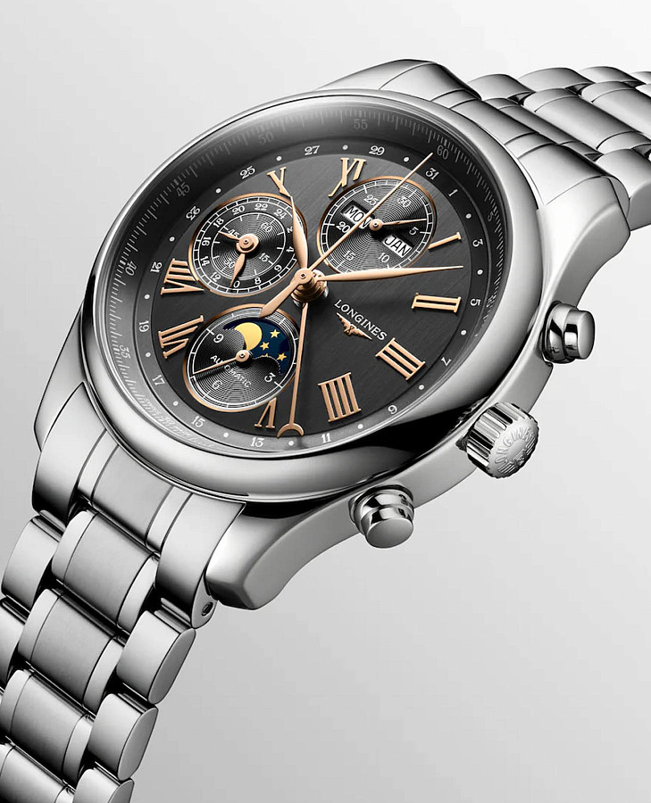 Часы Longines Master Collection L2.773.4.61.6 — мужские, нержавеющая сталь