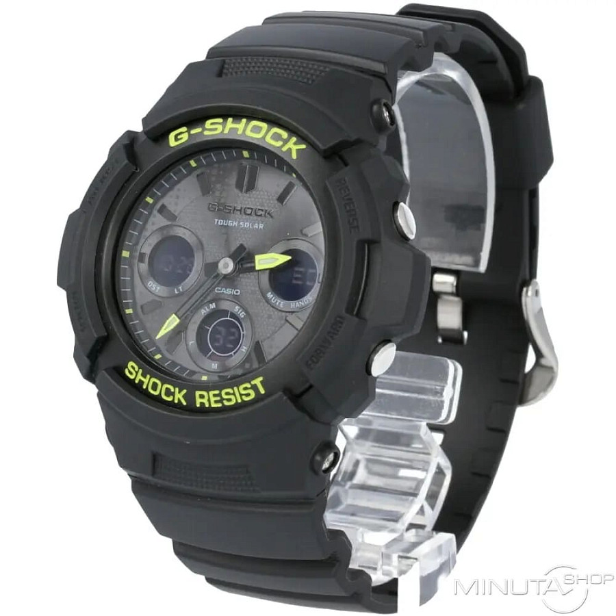 Часы Casio G-Shock AWR-M100SDC-1ADR — пластик металл алюминий, Япония