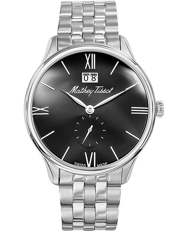 Часы Mathey-Tissot Edmond Metal H1886MAN — мужские, черный