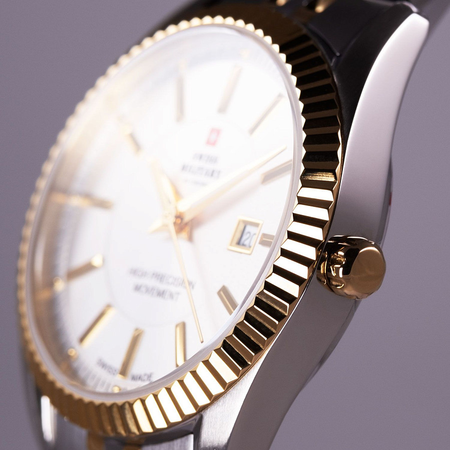 Часы Swiss Military by Chrono Сверхточные SM34066.05 — нержавеющая сталь, женские