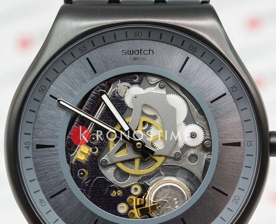 Часы Swatch Skin Irony 42 SS07B113G — сталь металл, Швейцария