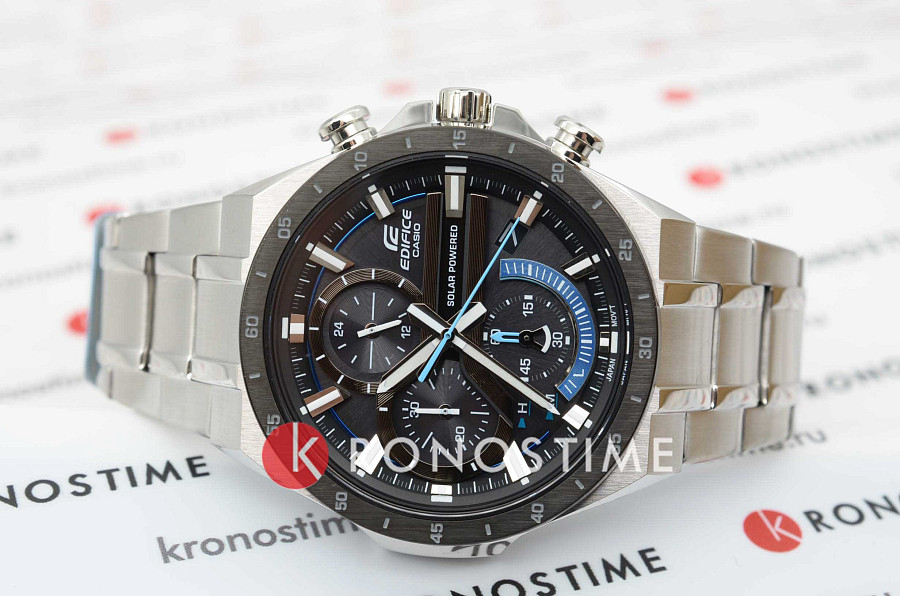 Часы Casio Edifice EQS-920DB-1BVUDF (EQS-920DB-1B) — сталь металл