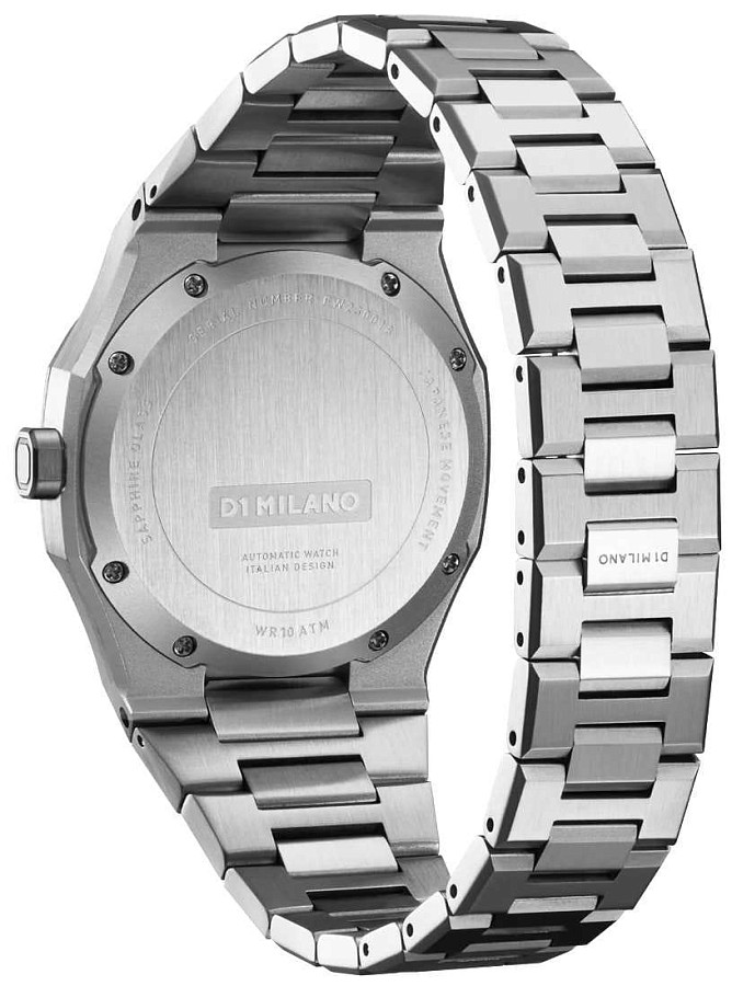 Часы D1 Milano Automatico ATBU02 — сталь металл, Италия