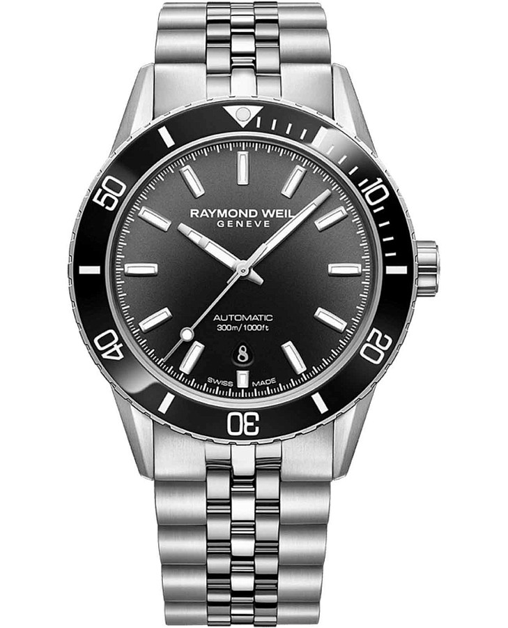 Часы Raymond Weil Freelancer 2775-ST1-20051 — мужские, черный