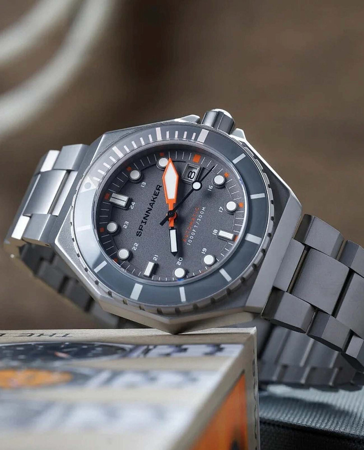 Часы Spinnaker Dumas SP-5081-KK — нержавеющая сталь, мужские