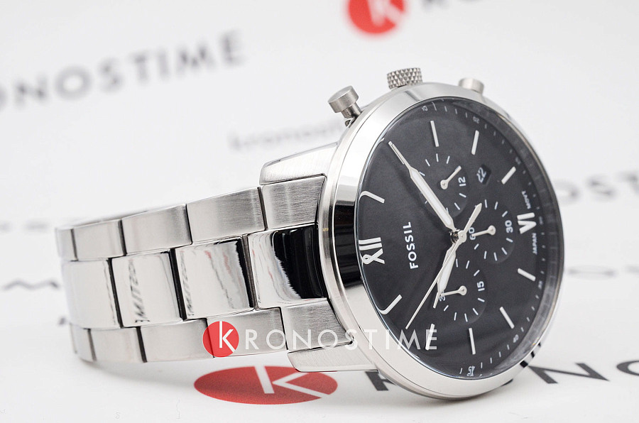Часы Fossil FB-01 FS5384 — металл, США