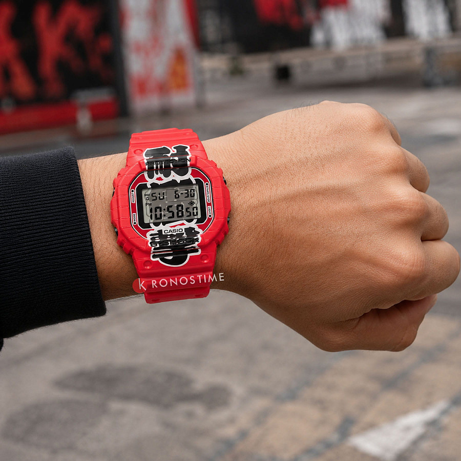Часы Casio G-Shock DW-5600AKA-4 — полимер, мужские